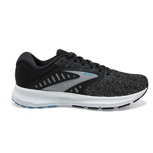 Brooks Range 2 Road Running Shoes - Womens, Black/White/Blue | IE-TLX872605